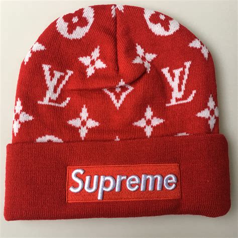 louis vuitton supreme beanie|Louis Vuitton cowboy hat.